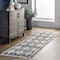Nuloom Selah Geometric Shag Area Rug 2ft 6in x 6ft KKEL05A-2606 - alternate 1